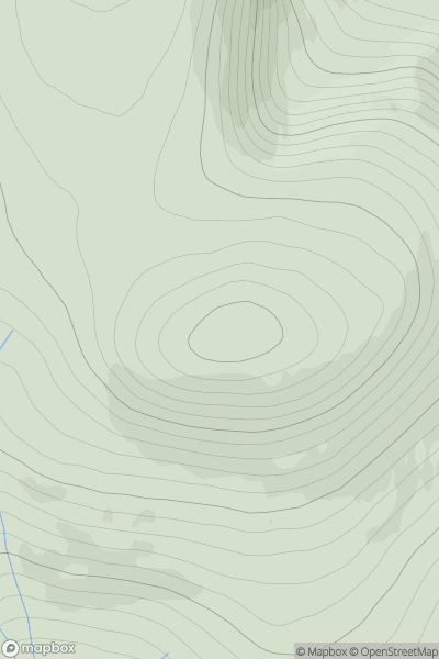 Thumbnail image for Meall na Moine [Cape Wrath Peninsula] [NC283620] showing contour plot for surrounding peak